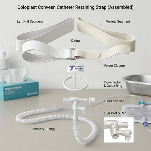 Catheter Stabilization Leg Band