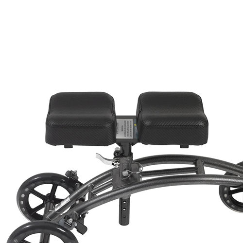 Knee Walker with Basket – Drive DeVilbiss, 300 lb, Dual Pad, Steerable