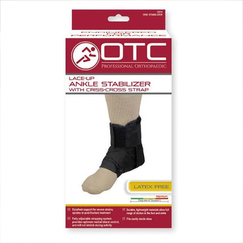Ankle Stabilizer With Criss-Cross Straps