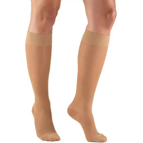 Sheer Knee High Compression Hosiery