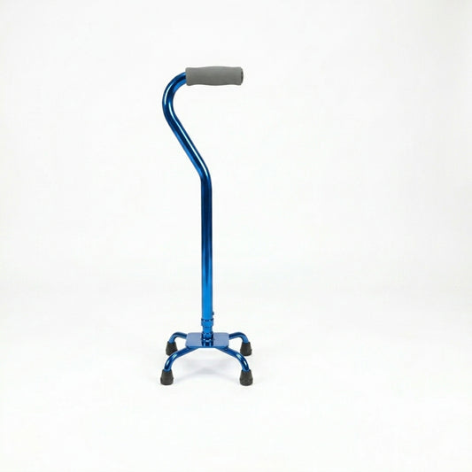 Adjustable 4 legged cane for adults