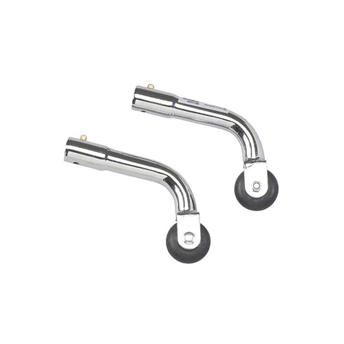 Anti-Tippers with Wheels for Sentra & Winnie Series Wheelchairs – 1 Pair