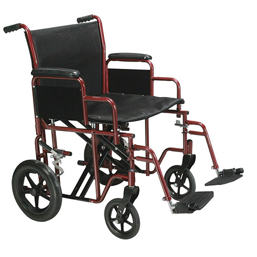 Bariatric Heavy Duty Transport Wheelchair
