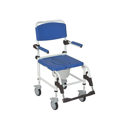 Aluminum Shower Commode Chair