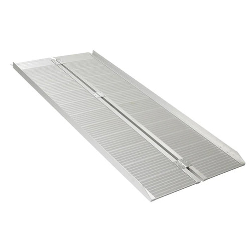 Drive Medical Single Fold Portable Wheelchair & Scooter Ramp – 6 ft, 12 Rise, 600 lb