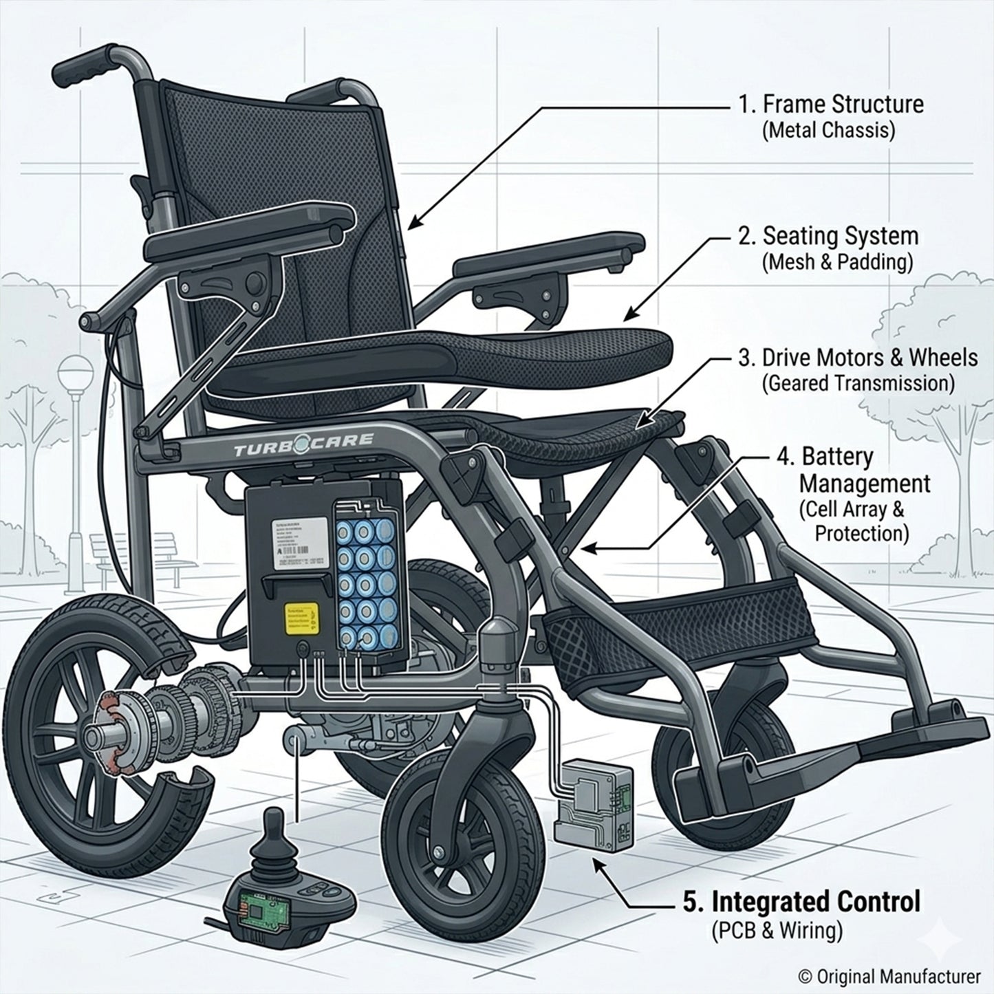 Motorized Wheelchair