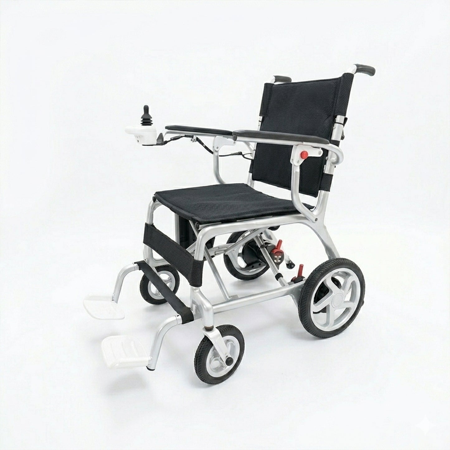 foldable electric wheelchair with lithium battery
