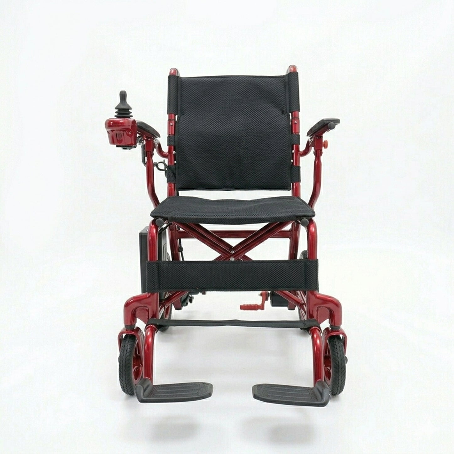 foldable electric wheelchair with lithium battery