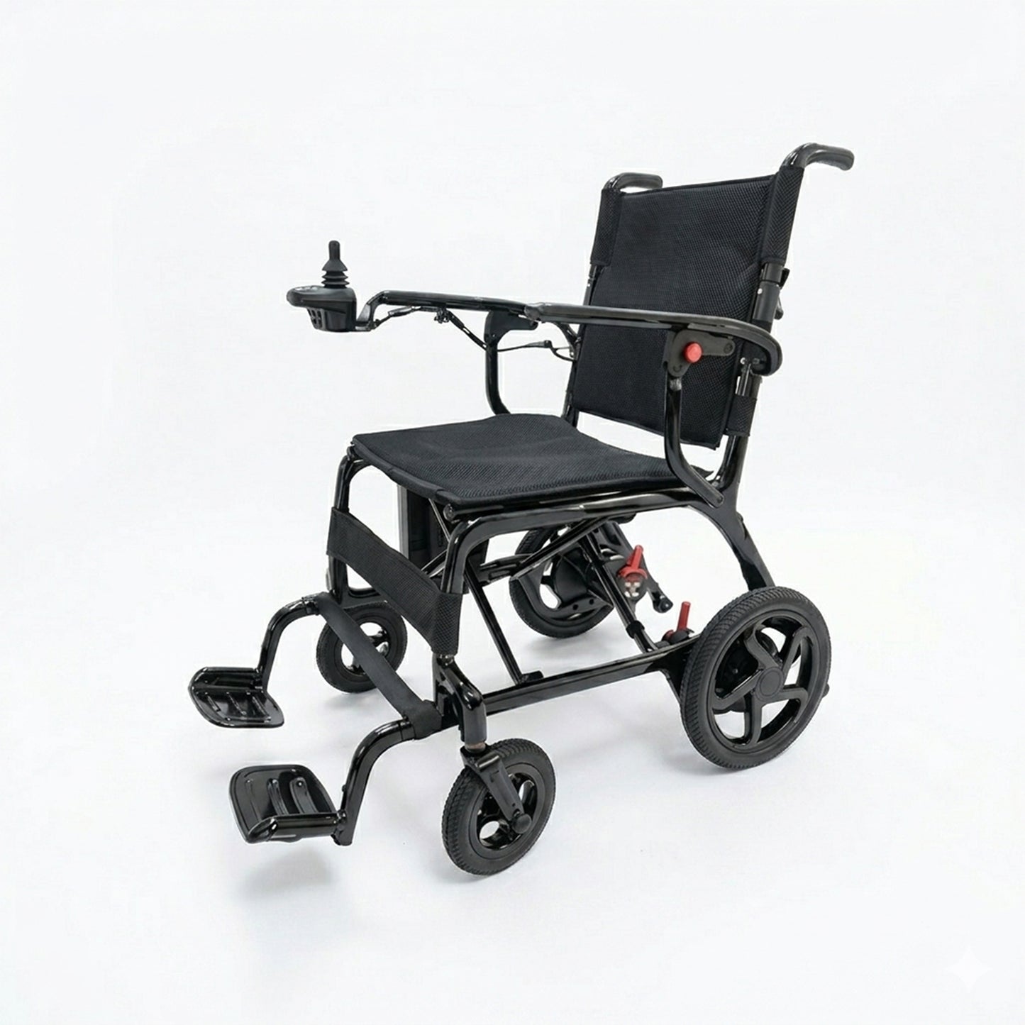foldable electric wheelchair with lithium battery