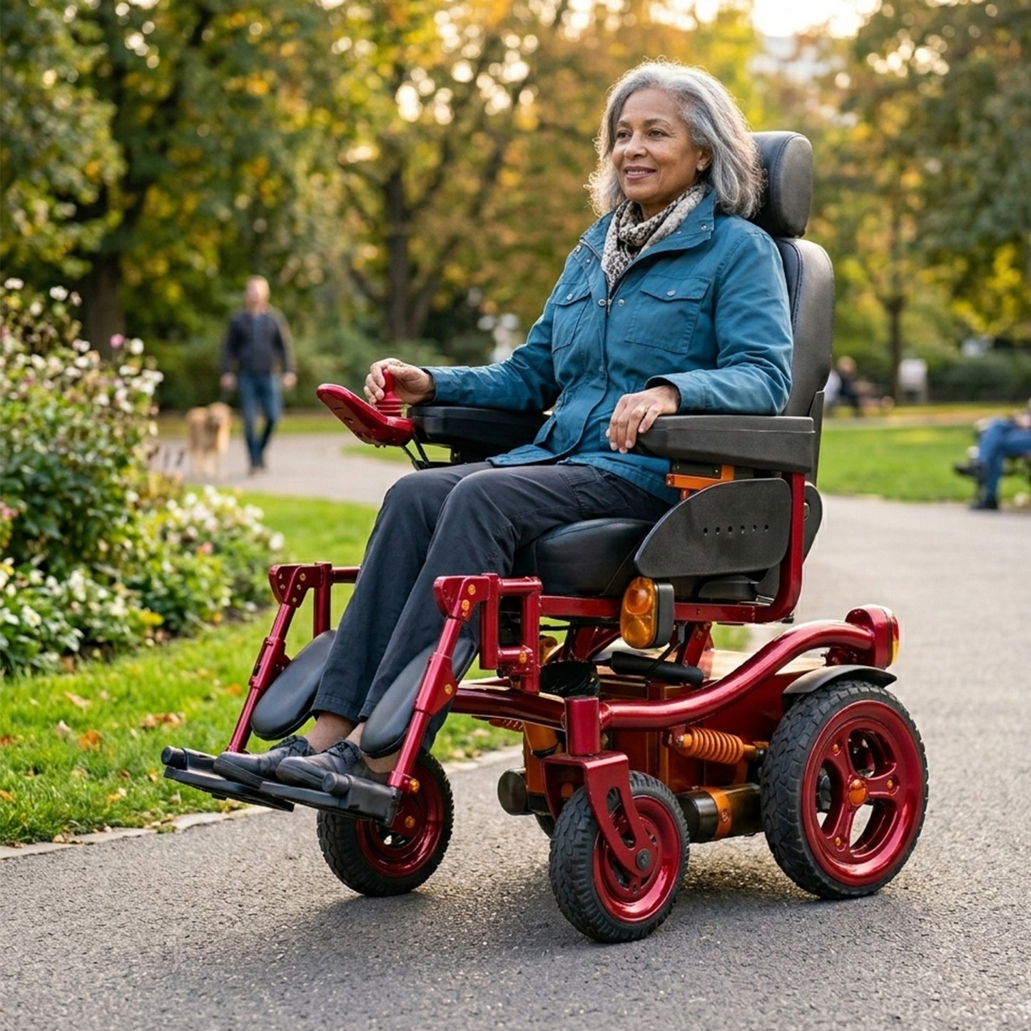 Heavy Duty Motorized Wheelchair