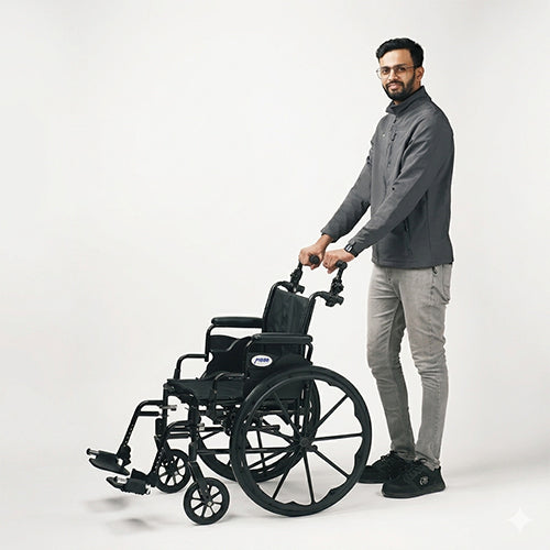 Wheelchair Brake Handle Extension