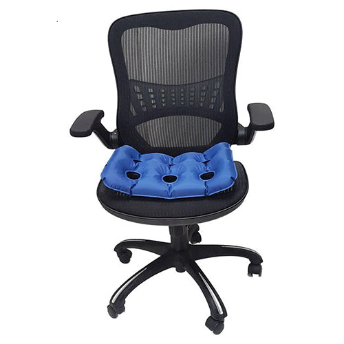 Mobb Home Health Care Inflatable Air Seat Cushion for Pressure Relief – 17" x 17"