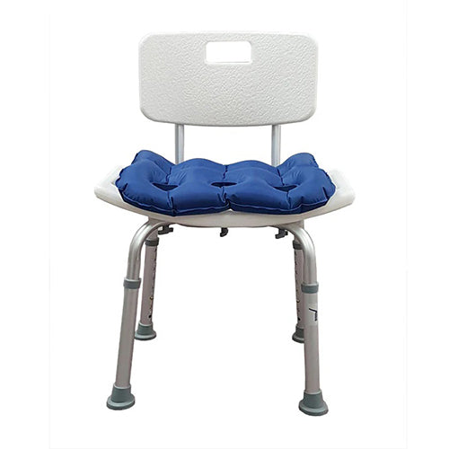Mobb Home Health Care Inflatable Air Seat Cushion for Pressure Relief – 17" x 17"