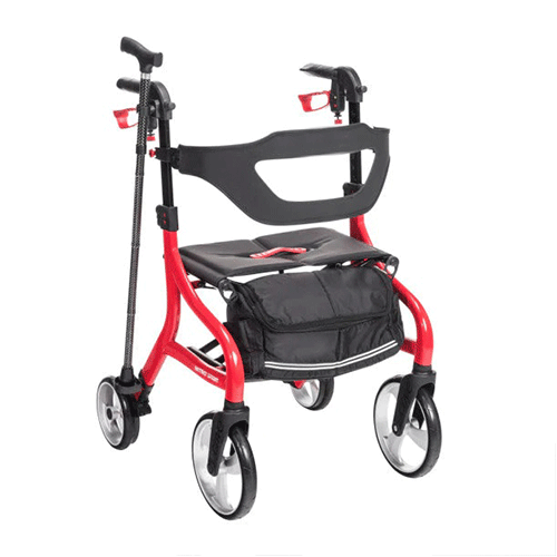Nitro Sprint Rollator Cane Holder – Secure Cane Storage on Your Rollator