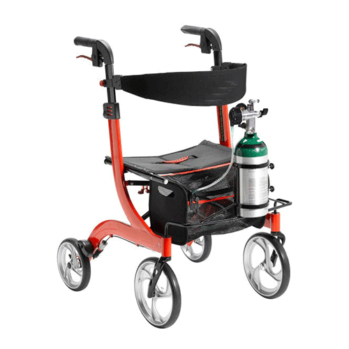 Oxygen Tank Holder for Nitro Rollator – Drive Medical, Fits ML6, M4, M6, M9, M15