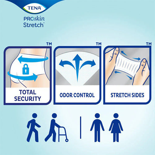 Ultra-Absorbency Stretch Briefs
