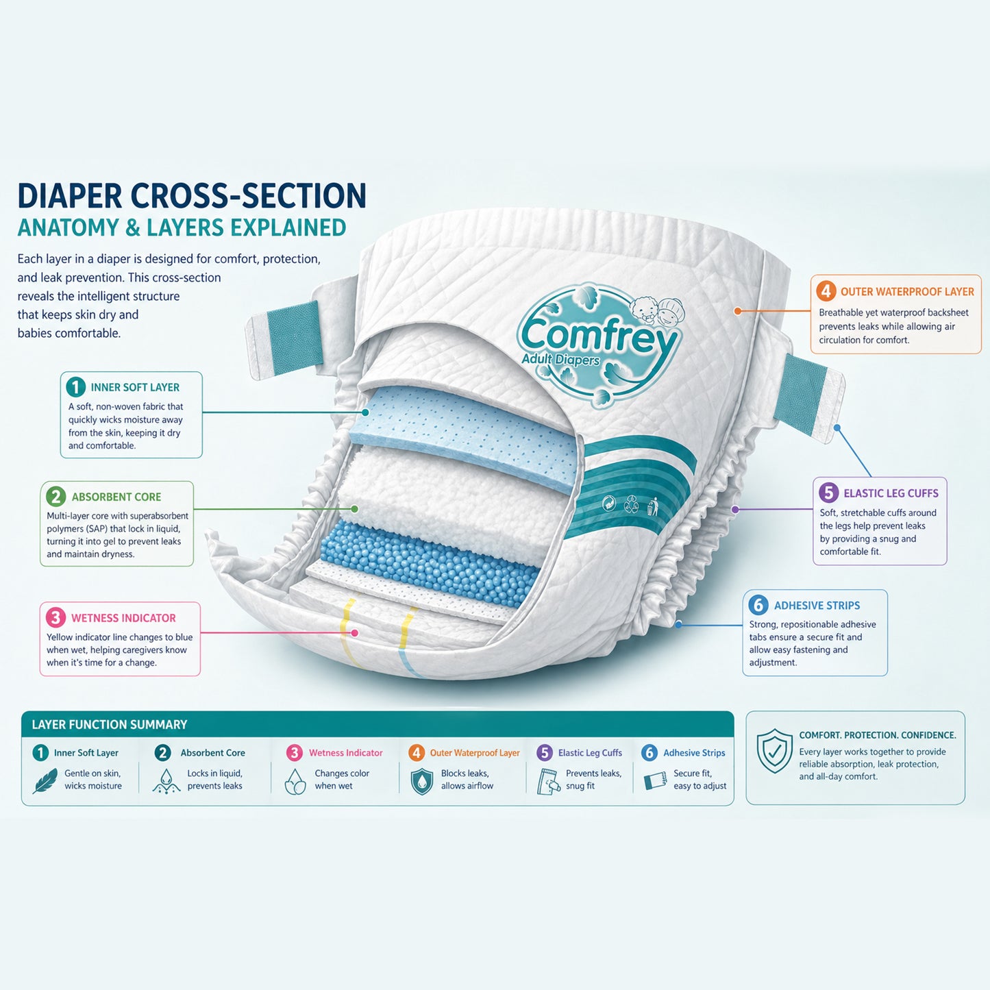 Comfrey Adult Diaper