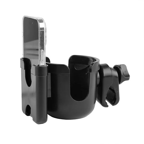BIOS Living 2-in-1 Universal Cup and Phone Holder for Walkers, Rollators and Wheelchairs