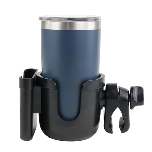 BIOS Living 2-in-1 Universal Cup and Phone Holder for Walkers, Rollators and Wheelchairs