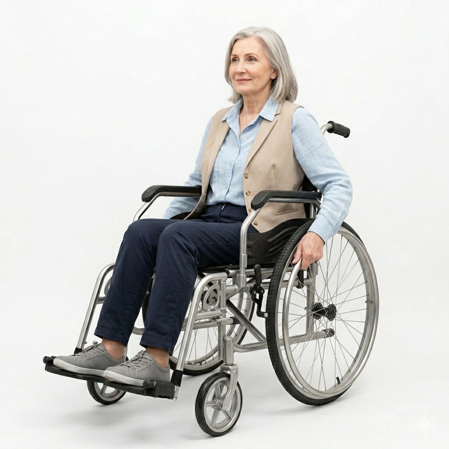 Manual Self Propelled Wheelchair for Adults